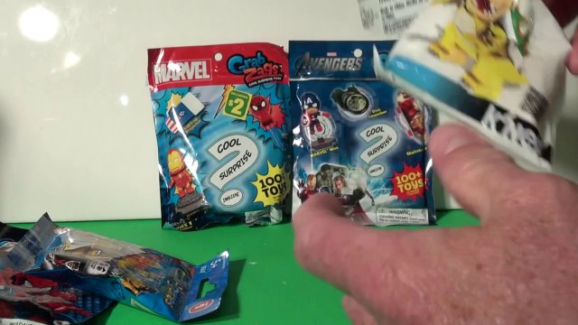 8 Blind Surprise Bags with Mario, Luigi, Bowser,Yoshi, Lego Witch,Light,Clip and Skateboad