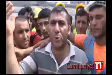 İnşaat işçileri isyanda: Bize bu yemeği veriyorlar...