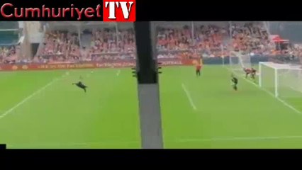 Yok böyle gol: Bu golü resmi maçta atmış olsaydı