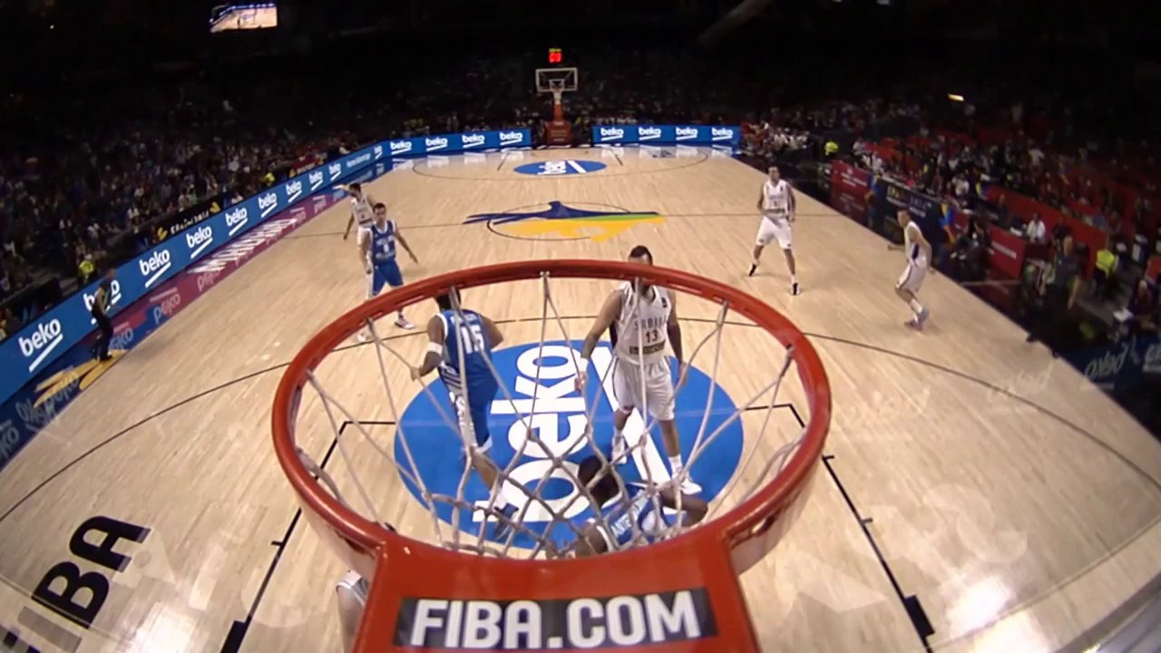 Serbia v Greece - Best Block - 2014 FIBA Basketball World Cup