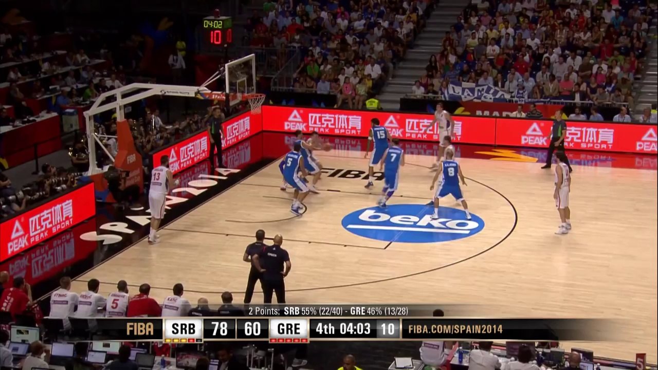 Serbia v Greece - Game Highlights - Round of 16 - 2014 FIBA Basketball World Cup