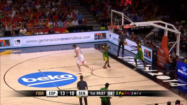Spain v Senegal - Best Assist - 2014 FIBA Basketball World Cup