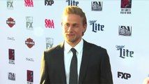 Charlie Hunnam Makes Someone's Day At The Sons of Anarchy Premiere