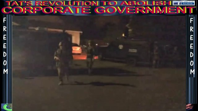 You go inside right now....it's a lawful order....go inside right now