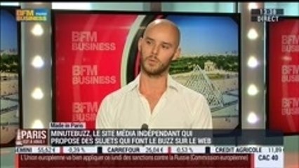 Made in Paris: Maxime Barbier, MinuteBuzz, dans Paris est à vous – 08/09