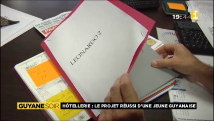 Elle obtient son emploi de réceptionniste grâce au dispositif Leonardo