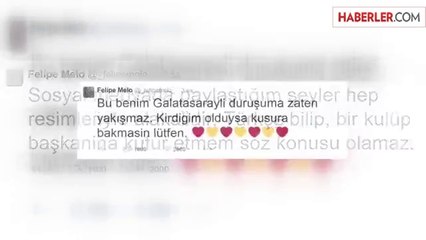 Felipe Melo, Aziz Yıldırım'dan Özür Diledi