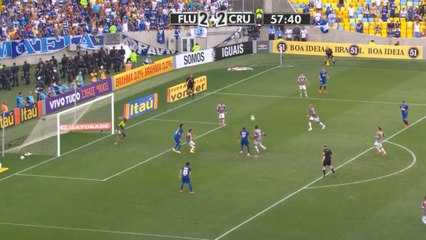 Brésil - Match fou entre Cruzeiro et Fluminense