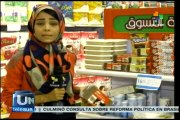 Palestinos realizan boicot a productos israelíes que se venden en Gaza