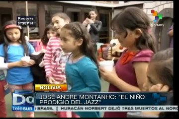 Bolivia: niño invidente irrumpe en el mundo de jazz con su talento