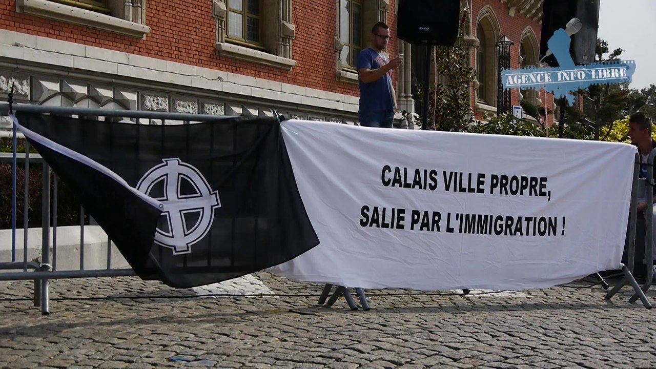 Rassemblement contre « l’invasion migratoire » à Calais - 7 septembre 2014