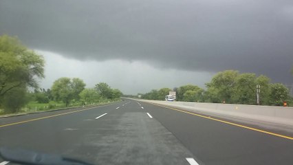 Cloud front that caused heavy rains in Punjab 2014