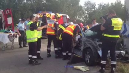Bédarrides : deux blessés grave dans un accident
