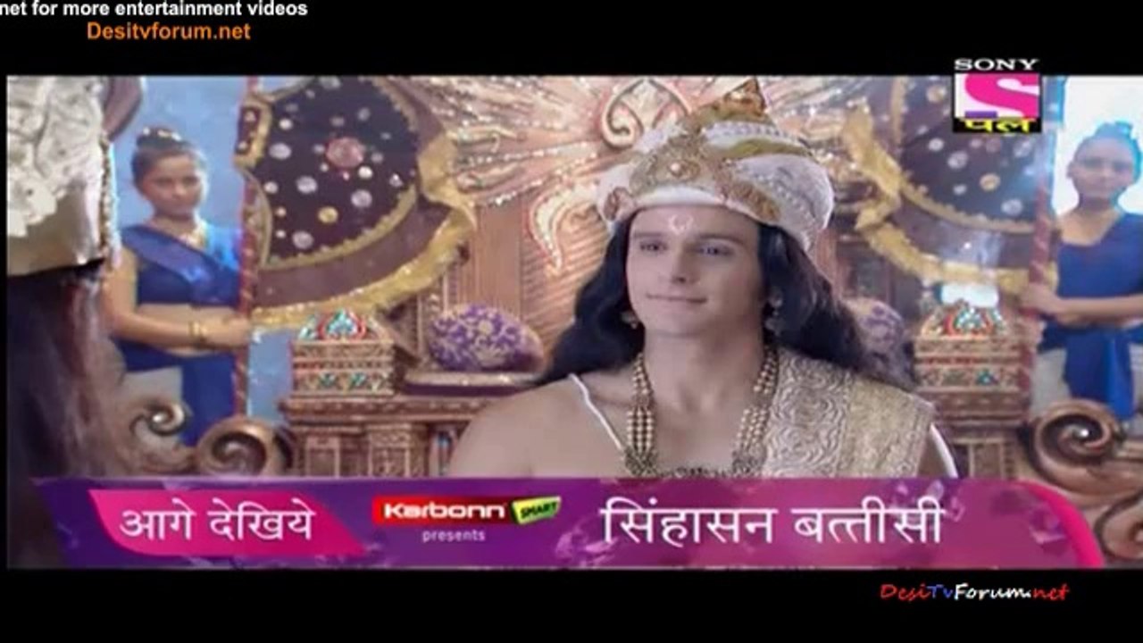 Singhasan Battisi 8th September 2014 Video Watch Online pt2