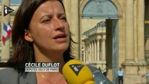 Cécile Duflot critique Valls, le 