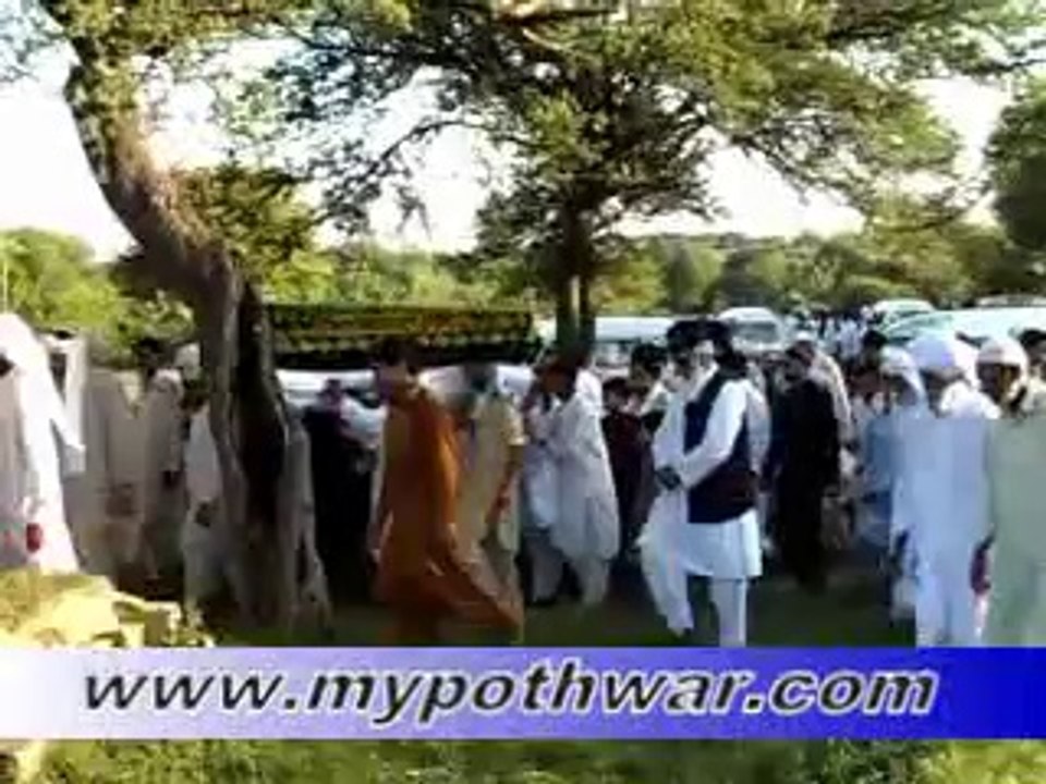 Bushra's funeral