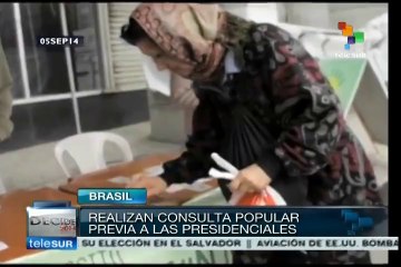 Brasileños presionan al congreso para que vote reforma política