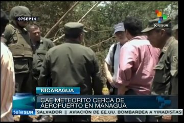 Meteorito que cayó en Nicaragua no generó daños