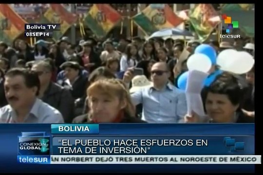Entrega Evo Morales obras para escuela de maestros