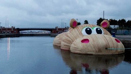 Meet HippopoThames, the Adorable Giant Hippo in the Thames River