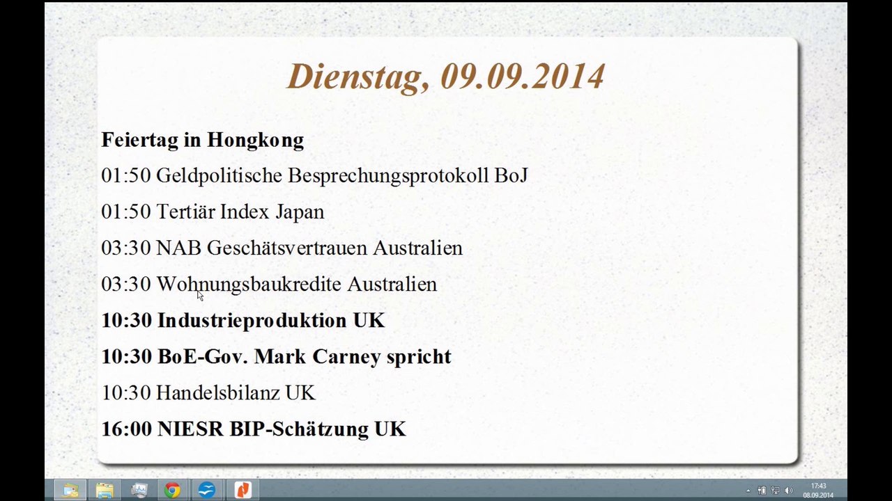 Ausblick 2014-09-09