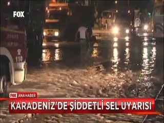 Bursa'da cadde nehire döndü sele kapılan yaşlı kadın böyle kurtarıldı