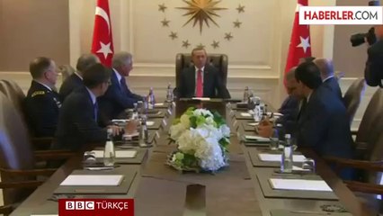 ABD Savunma Bakanı, Erdoğan ve Davutoğlu ile Görüştü