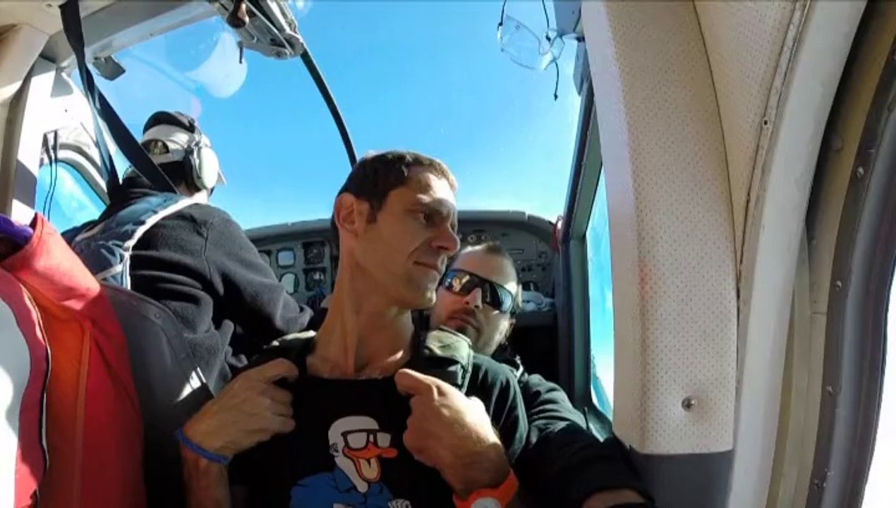 Alex en chute libre