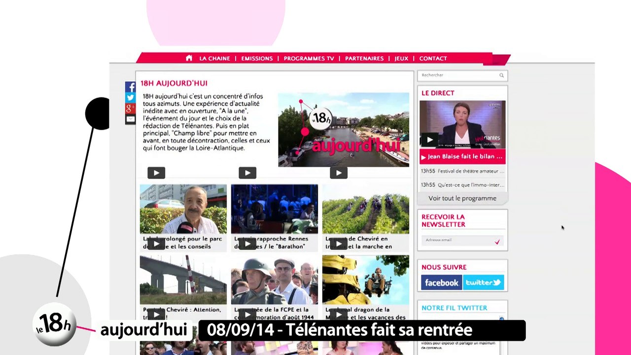 Rentrée de Télénantes / Webséries made in 44