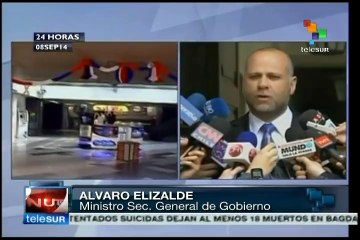 Acto terrorista deja siete heridos en metro de Santiago de Chile