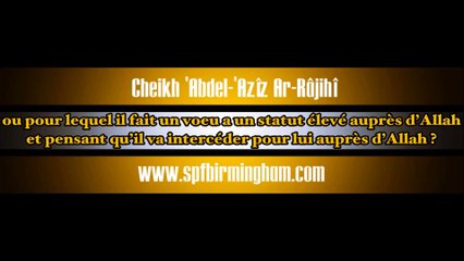 Sheikh Ar-Râjihî : Juger un individu spécifique comme étant mécréant ?