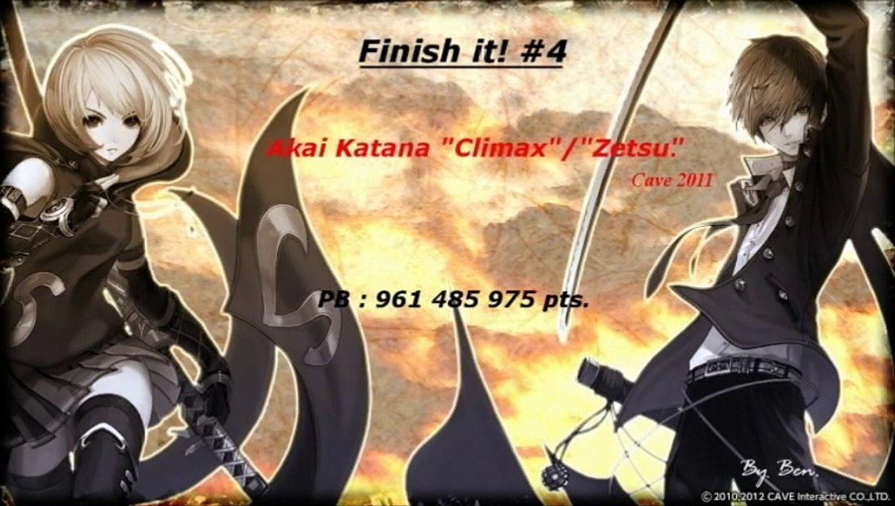 Finish it! #4 : Akai Katana Climax. Score attack / One Credit.