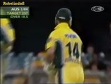 Shoaib Akhtar's wicket maiden over to Ricky Ponting Brisbane 3rd ODI 2002. Cricket/Pakistan