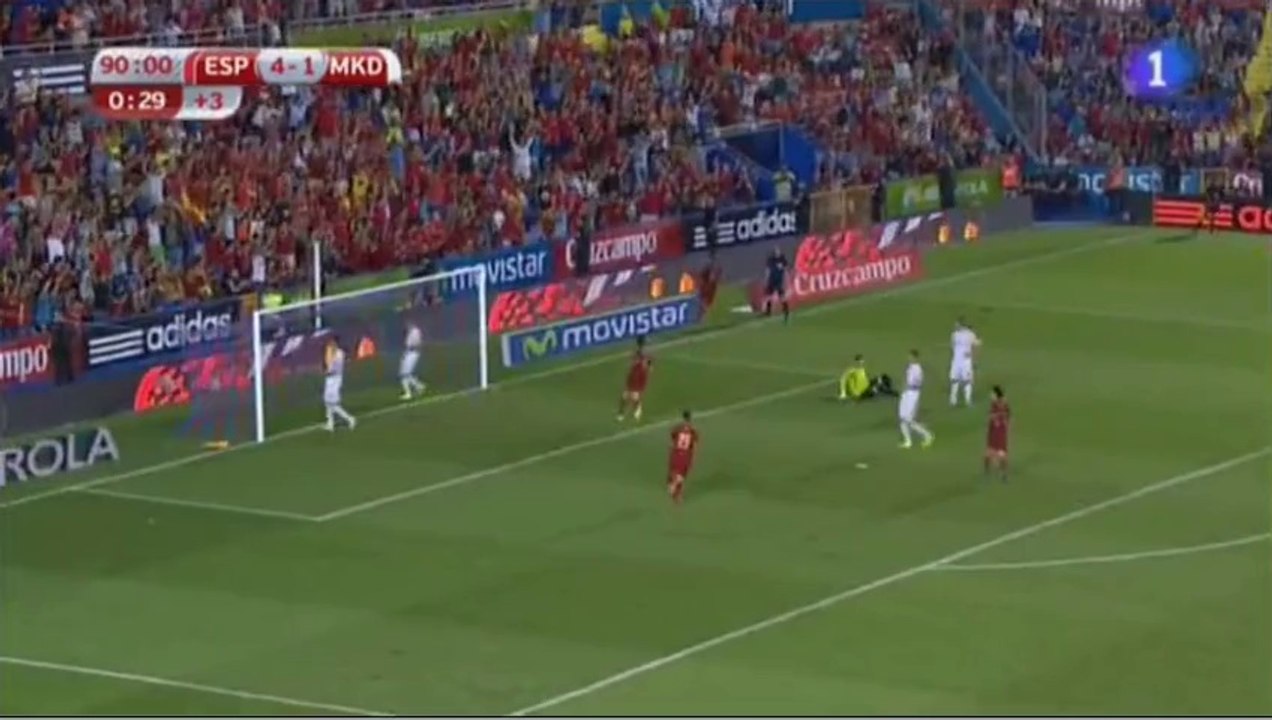 Golazo de Pedro vs Macedonia (5-1) @nogolipo