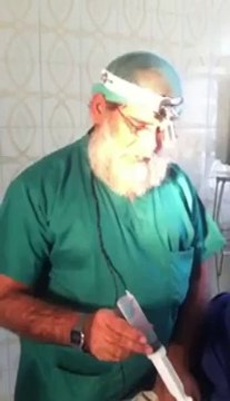 muhammad yaqoob huma mughal, syringing of left ear, kot khawaja saeed, 19.11.13