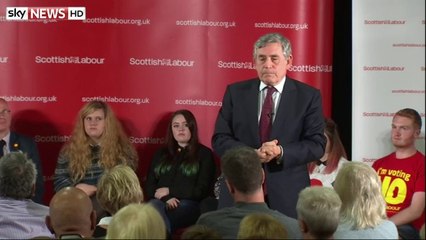 Scotland  Brown Outlines New Powers Timetable