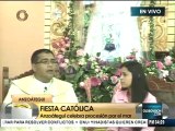 Párroco invitó a rezarle a la virgen del Valle por la paz y la unidad