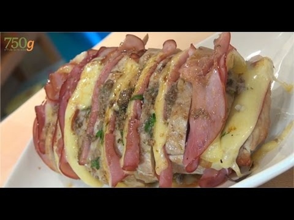 Recette du Rôti de porc Orloff - 750 Grammes