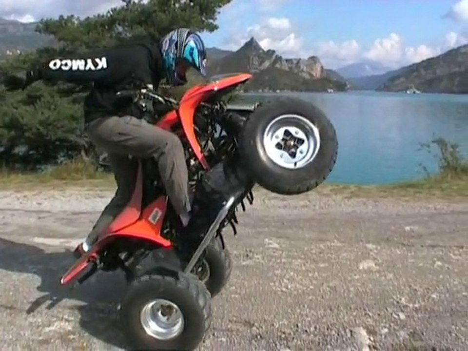 Stuntquad Vintage Inédit  (Road Trip Dans Les Alpes été 2006)