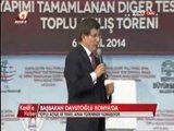 Başbakan Ahmet Davutoğlu İlk Mitingini Konya'da Yaptı. Davutoğlu Konya Mitingi