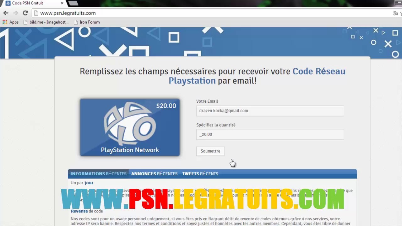code psn gratuit sans telechargement
