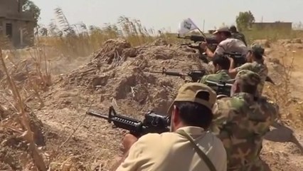 The fight is on as Shiite militias take on Islamic State militants