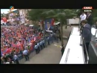 Başbakan Ahmet Davutoğlu Konya'nın Hadim İlçesi'nde Konuşuyor