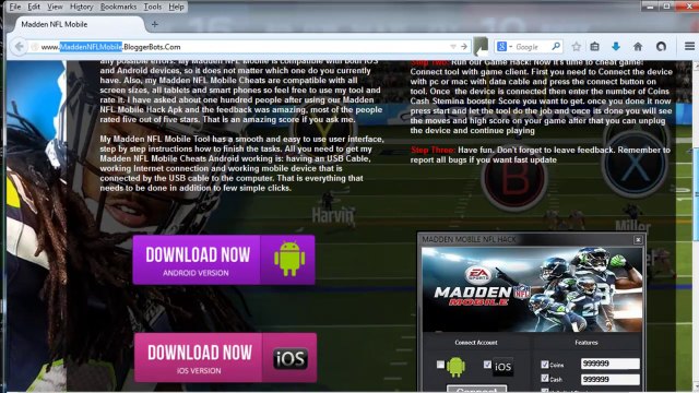 [Tips] Madden NFL Mobile Cheats Cash Coins Hack iOS iPAD Tricks !!!