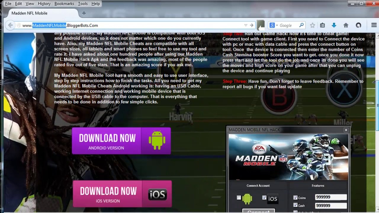 New Madden NFL Mobile Coins Cash Stemins Cheats Tips & Strategies !!!