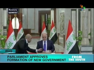 Iraqi parliament names new gov't