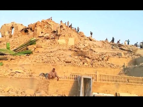 Attacked on Hazrat Younis A.S Mazar