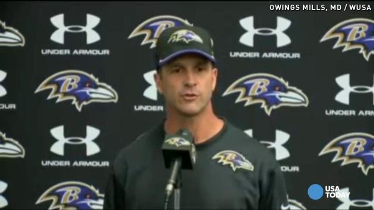 John Harbaugh: Ray Rice cut 'will not impact' Ravens