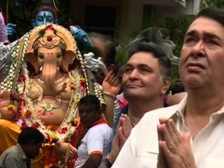 Download Video: RK Studio Ganpati Visarjan | Rishi Kapoor | Randhir Kapoor