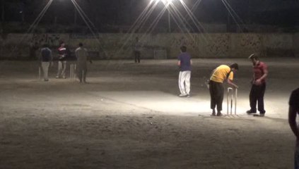 Fled light cricket, fateh pur layyah .SkyStar VS Gondu  kho